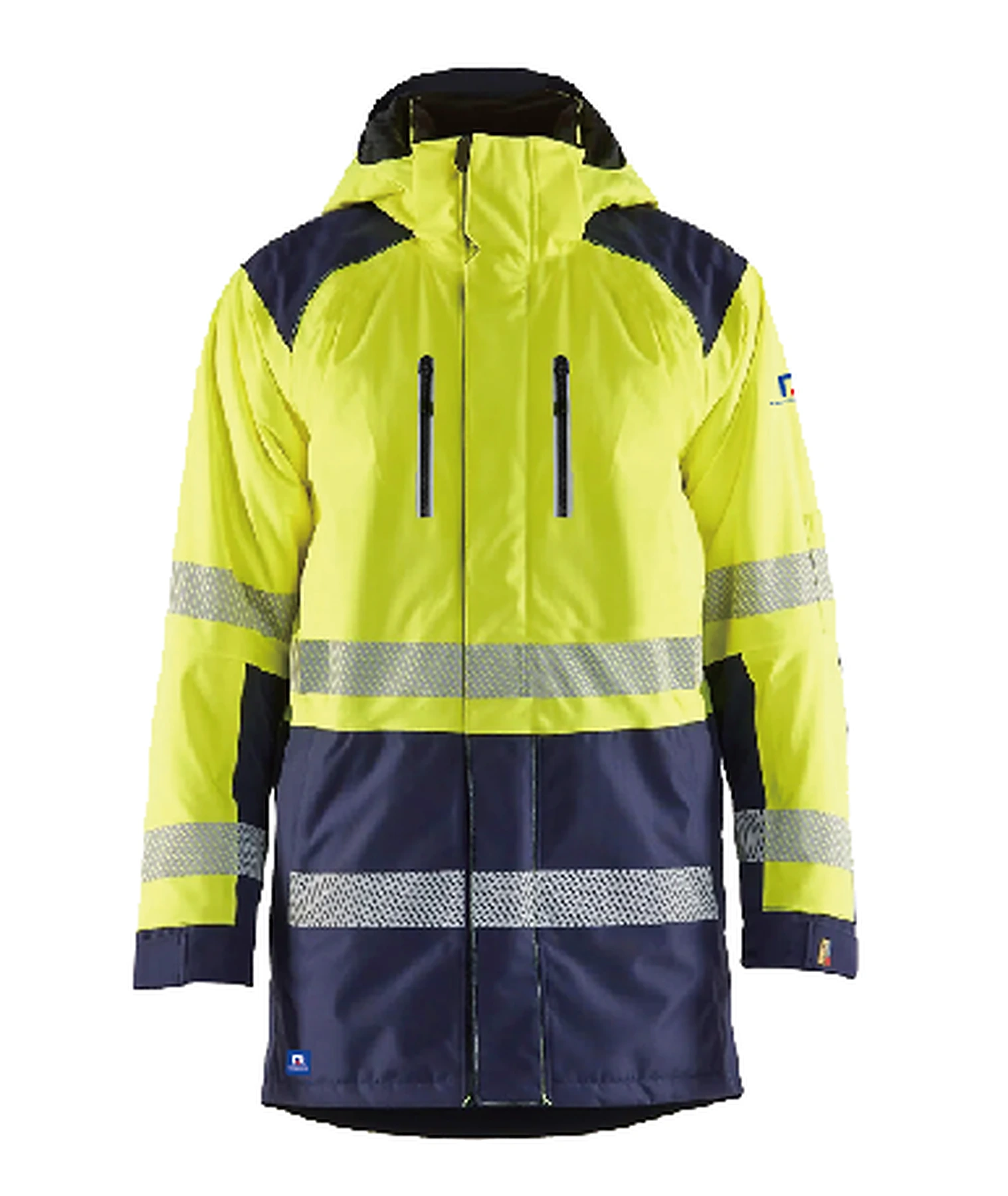 Hi-Vis Long-Sleeve Safety Jacket | Custom OEM Workwear – BF24-JK-03