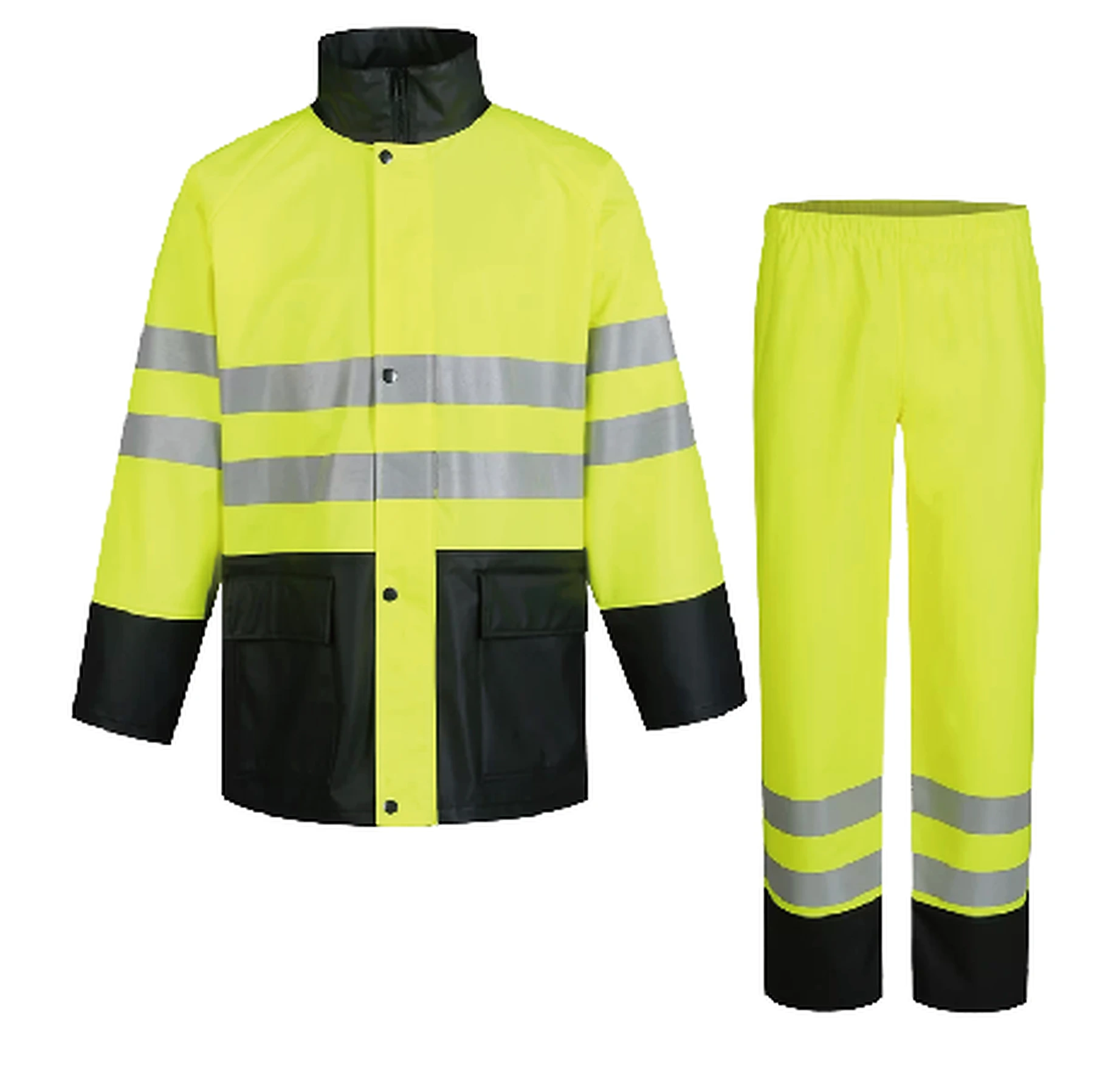 PVC Waterproof Rain Poncho for Workwear Programs | Custom OEM – BF24-PU-12