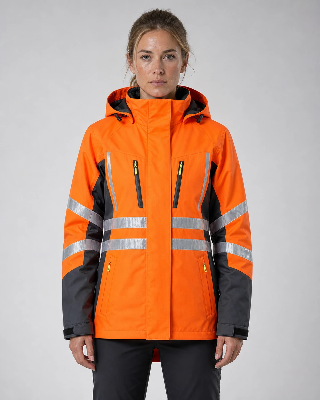 StormPath Modular Hi-Vis Rain Shell | Custom OEM – RYD-NV-2602
