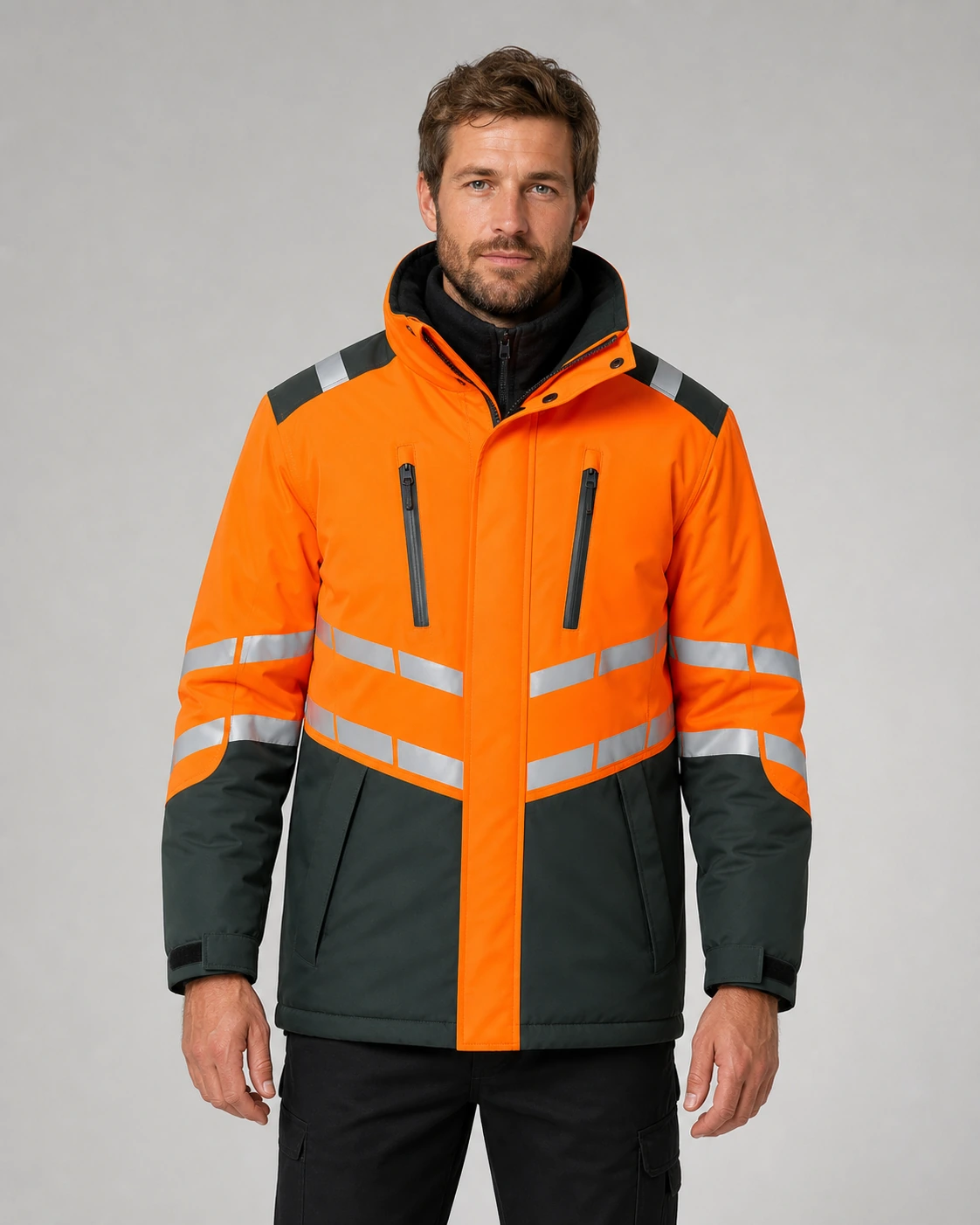 NordLayer 3-in-1 Hi-Vis Winter Parka | Custom OEM – RYD-NV-2605